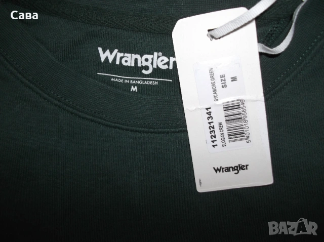 Ватирана блуза WRANGLER  мъжка,М, снимка 3 - Блузи - 54101902