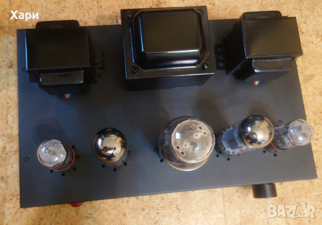 Лампов усилвател EL34 крайно стъпало клас А, снимка 5 - Ресийвъри, усилватели, смесителни пултове - 53541087