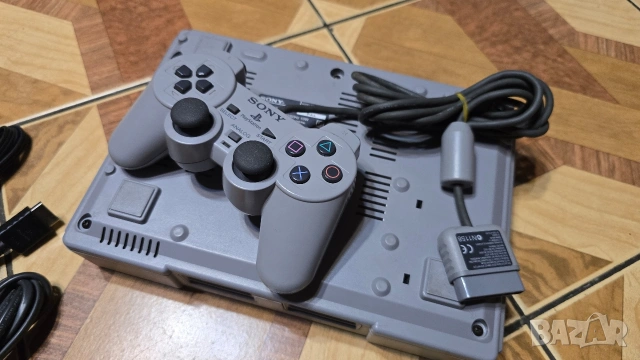 PlayStation (PS1) комплект като ново, Sony SCPН-9002, произведен в Япония, снимка 9 - PlayStation конзоли - 54134453