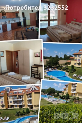  Двустаен Апартамент Оазис Ризорт Камчия, снимка 2 - Апартаменти - 52009032