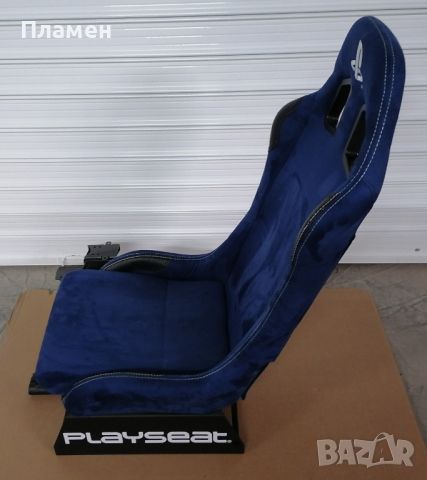 Геймърски стол Playseat Evolution син - САМО ЛИЧНО В ГР. СОФИЯ, снимка 2 - Аксесоари - 45624459