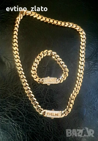 Златен ланец -14К, снимка 10 - Колиета, медальони, синджири - 42480863