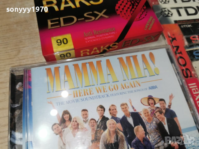MAMMA MIA TAPE RAKS-ЗАПИС ОТ ЦД 1904261937LCHERY1, снимка 8 - Аудио касети - 54246672