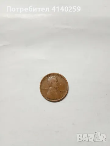 САЩ монета 1 цент 1920 г , снимка 1