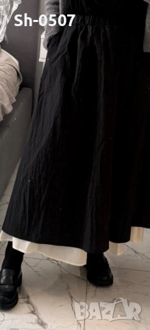 Ефектна дълга пола, снимка 7 - Поли - 54109866