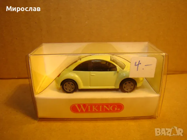 WIKING H0 1/87 VW BEETLE МОДЕЛ КОЛИЧКА ИГРАЧКА, снимка 1 - Колекции - 48591498