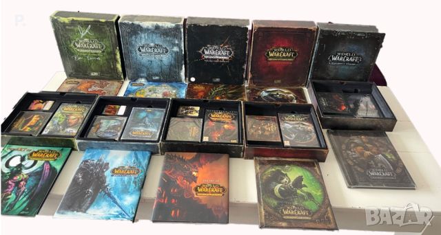 Warcraft , Diablo , Startcraft - Blizzard колекция от колекционерски издания , книги и др., снимка 6 - Игри за PC - 46411694