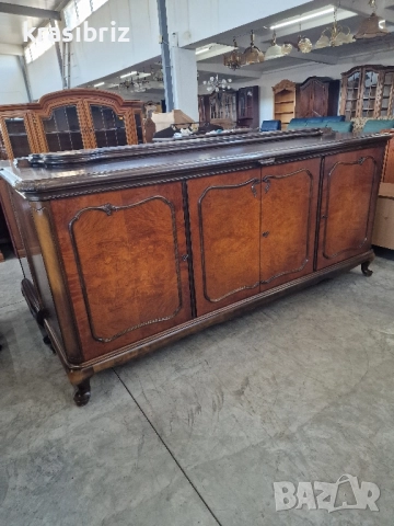 Масивен Бароков Скрин -Внос от Германия! , снимка 2 - Скринове - 52232975