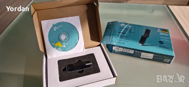 Wi-Fi USB Адаптер TP-LINK Archer T4U AC 1300, снимка 2 - Мрежови адаптери - 49184464