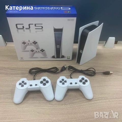 Мини конзола с 2 джойстика и 200 вградени игри PST1, снимка 2 - PlayStation конзоли - 45682670