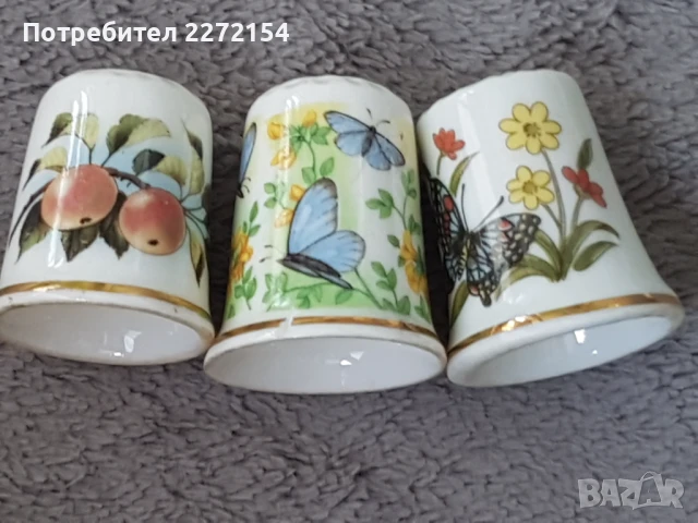 Порцеланов напръсник 80 бр, снимка 11 - Антикварни и старинни предмети - 51326483