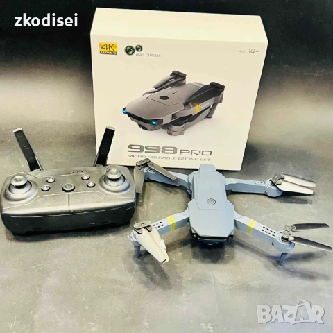 Дрон 998 PRO, снимка 2 - Дронове и аксесоари - 53695985