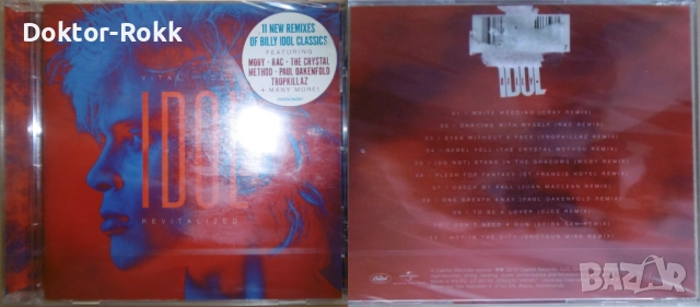 Billy Idol – оригинални CD издания, снимка 6 - CD дискове - 49146131