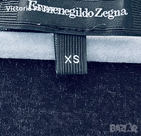 ERMENEGILDO ZEGNA  черна тениска лукс, снимка 2 - Тениски - 47363085