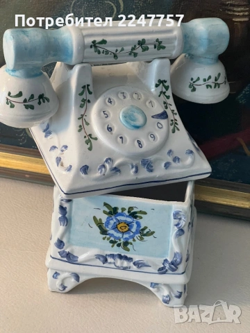 Винтидж Ботуш с телефон, снимка 8 - Антикварни и старинни предмети - 54179510