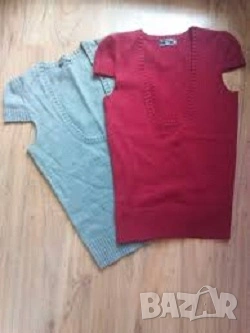 Пуловери с къс ръкав