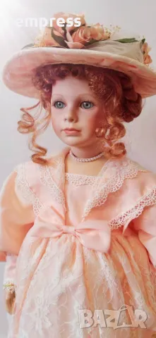 Порцеланова кукла Alberon - Nannet  с оригинална кутия и документи , снимка 2 - Колекции - 50330622