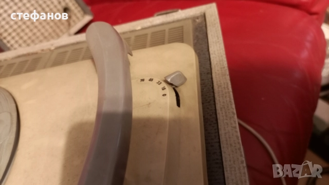 Ретро грамофон-куфар, СУПРАФОН, SUPRAPHON, GZC641A, снимка 6 - Антикварни и старинни предмети - 52750139