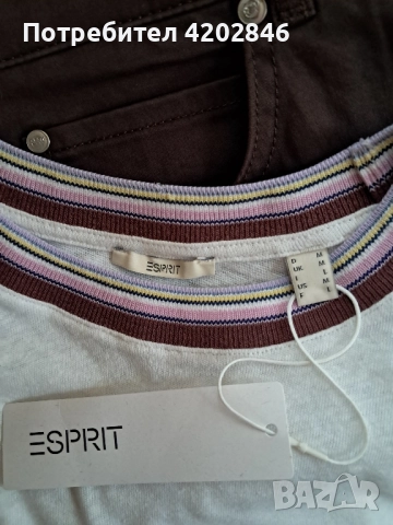 Esprit Нова дамска блуза , снимка 3 - Тениски - 52396242