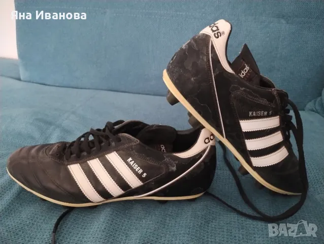 Калеври Adidas Kaiser 5, снимка 4 - Маратонки - 48049279