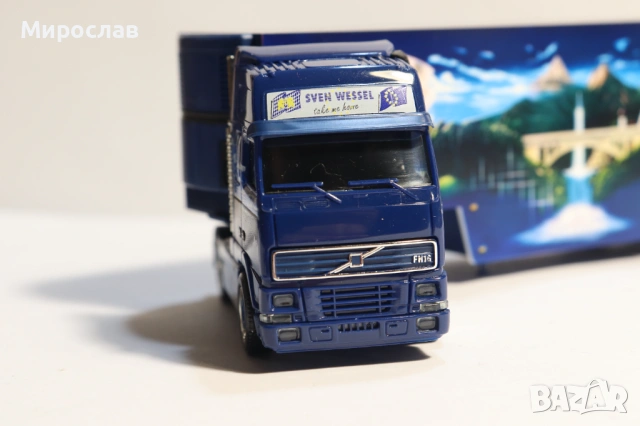 HERPA H0 1/87 VOLVO FH 12 КАМИОН МОДЕЛ ХЛАДИЛЕН ТИР, снимка 3 - Колекции - 53250579