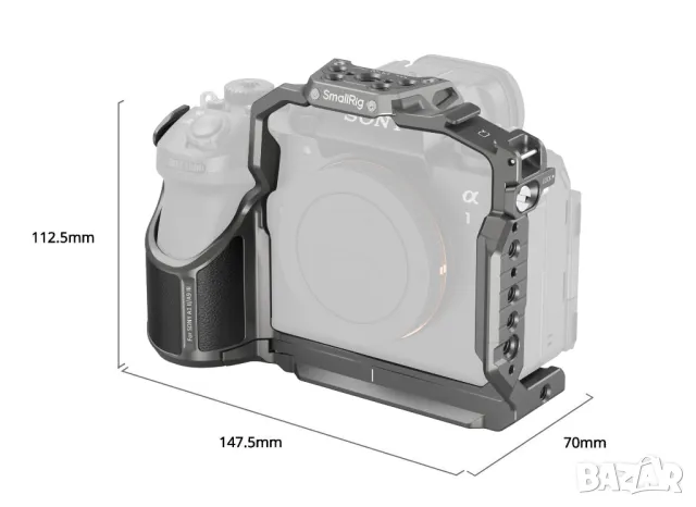 Нов модел клетка Smallrig за Sony A1 II и A9 III