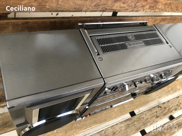 Радиокасетофон HITACHI TRK-9100 Е , снимка 6 - Радиокасетофони, транзистори - 53385006