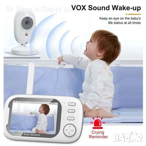 Бебефон и аудио-видео камера ABM600, снимка 6 - Камери - 54040574