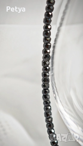 Сет от черни циркони, снимка 4 - Бижутерийни комплекти - 52302372
