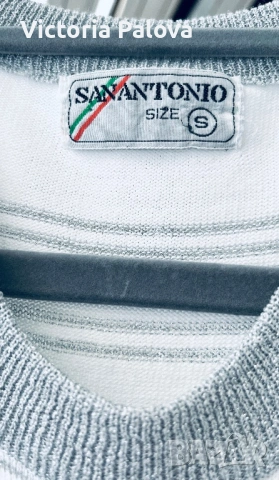 Дамска блуза SAN ANTONIO Италия, снимка 4 - Блузи с дълъг ръкав и пуловери - 53216913