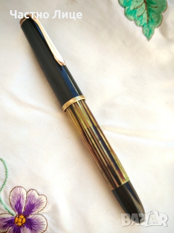 РЯДКА Оригинална Немска Писалка Pelikan 400 Със Златно Перо 585, снимка 7 - Антикварни и старинни предмети - 53562765