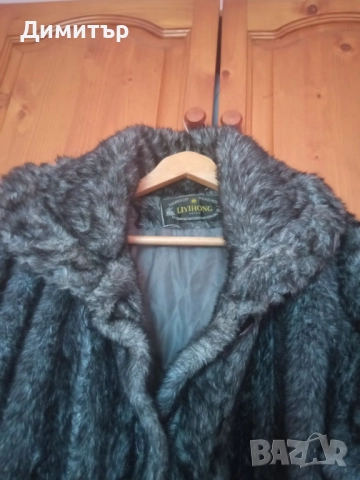 Еко палто ХЛ размер, снимка 2 - Палта, манта - 51999228