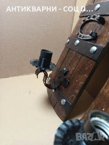 Комплект Стари Ръчно Изработени Стенни Лампи., снимка 5 - Антикварни и старинни предмети - 50212162