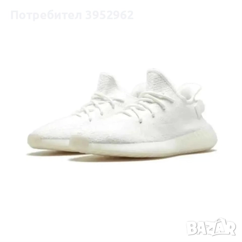 Yeezy boost 350 White, снимка 2 - Маратонки - 52636582