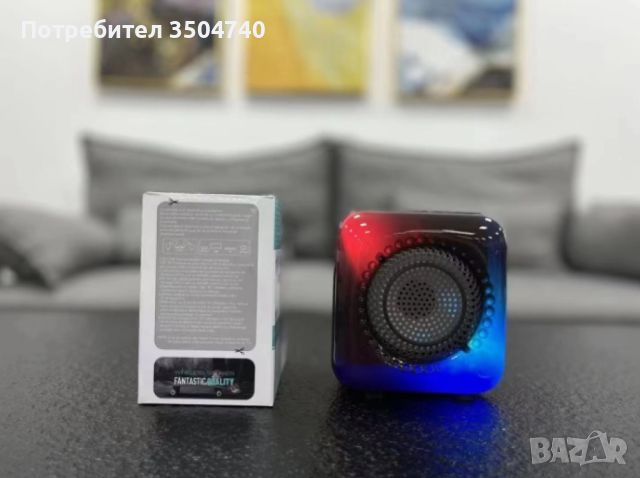 Преносима светеща bluetooth тонколонка 3', снимка 2 - Bluetooth тонколони - 45566655