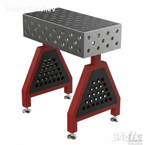 Заваръчна опора TitanWeld – дебелина на плота 25 мм welding support, снимка 4 - Други машини и части - 53868428