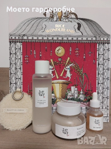 Продавам млечен тжнер, озаряващ серум и маска за лице на Beauty of Joseon