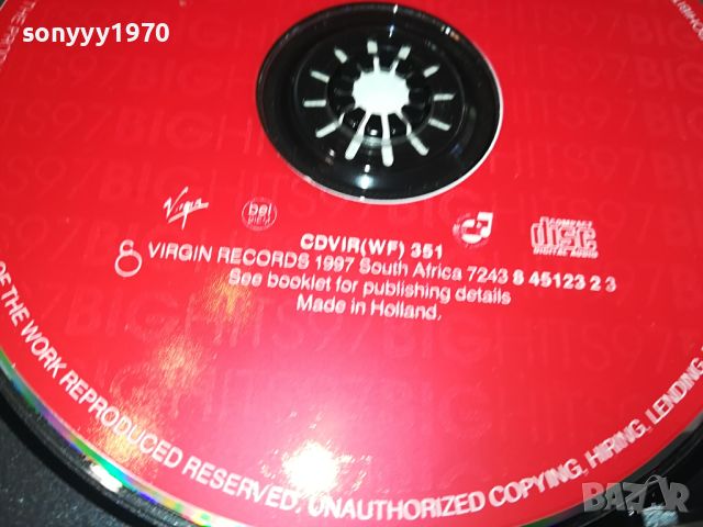 BIG HITS 97 CD 2804241040, снимка 10 - CD дискове - 45491186