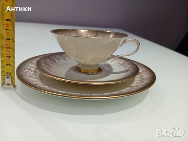 Порцеланов комплект за кафе маркиран , снимка 14 - Чаши - 52564030