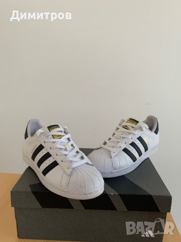 adidas Originals Women's Superstar Sneaker, White/Black/White 8.5., снимка 1