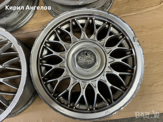 Джанти BBS 15 цола 4x100 от VW Golf 3, снимка 5 - Гуми и джанти - 53865347
