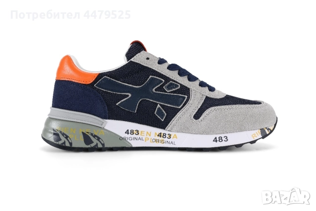 Оригинални мъжки обувки PREMIATA нови с кутия, снимка 5 - Маратонки - 51736992