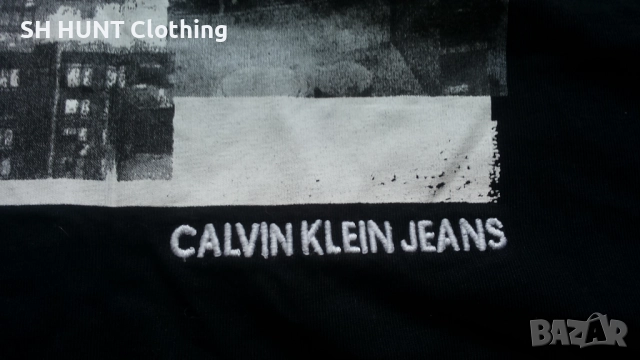 CALVIN CLEIN JEANS T-Shirt Размер M мъжка тениска 45-66, снимка 4 - Тениски - 52825583