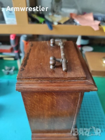 Стар Немски Часовник Хамбург Американ, снимка 5 - Антикварни и старинни предмети - 51391324