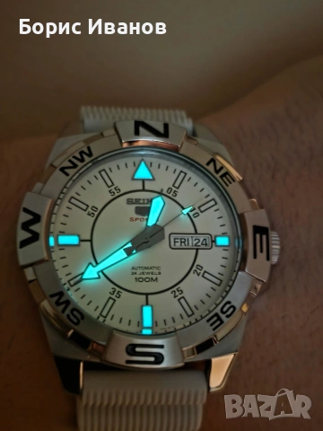 Seiko 5 Sports Military SRPA67k1, снимка 2 - Мъжки - 54301464