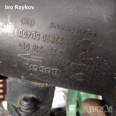 Дебитомер,22680 5U400 за Nissan Almera N16 Primera P11 P12 1.5 1.6 1.8L, , снимка 2 - Части - 45732500