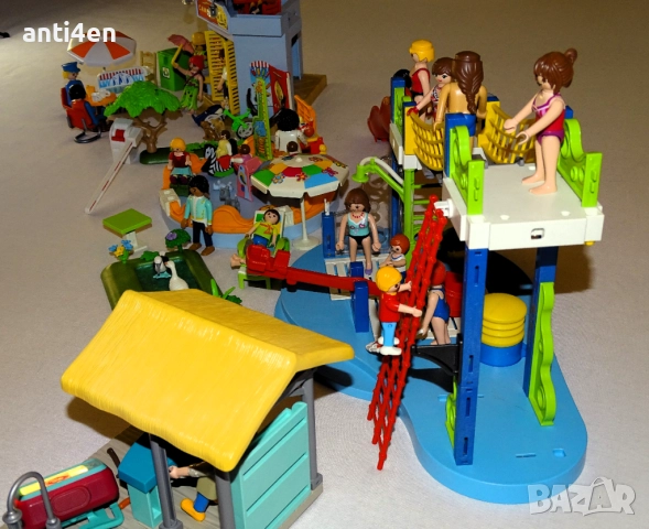 Playmobil детска площадка + къмпинг и фигурки – голям комплект, снимка 13 - Конструктори - 52829915