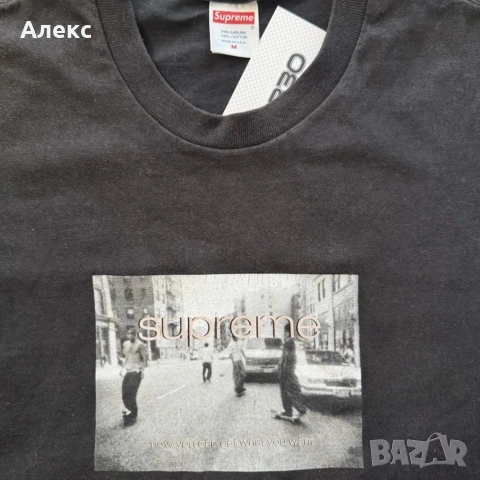 supreme Crew 96 Tee , снимка 2 - Тениски - 53952883