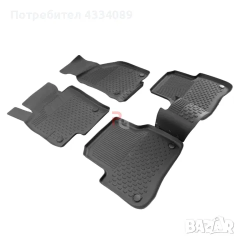 Гумени стелки за VW Passat B7 2010-14 Sahler, снимка 1 - Аксесоари и консумативи - 48401684