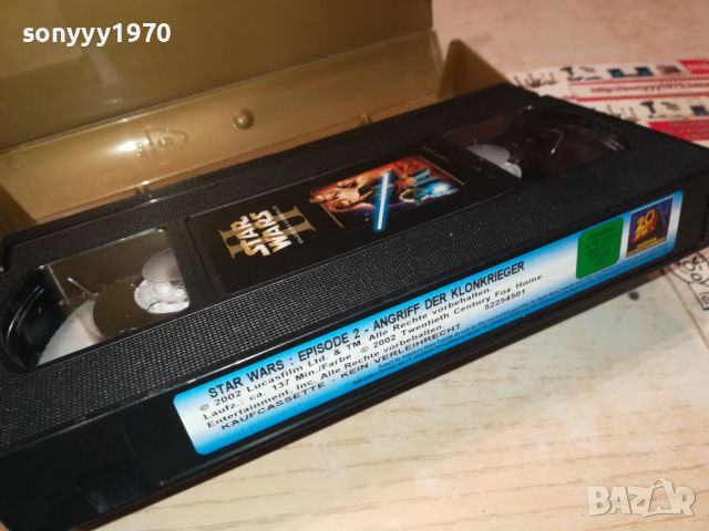 STAR WARS VHS VIDEO GERMANY 1807241011, снимка 18 - Други жанрове - 46617837